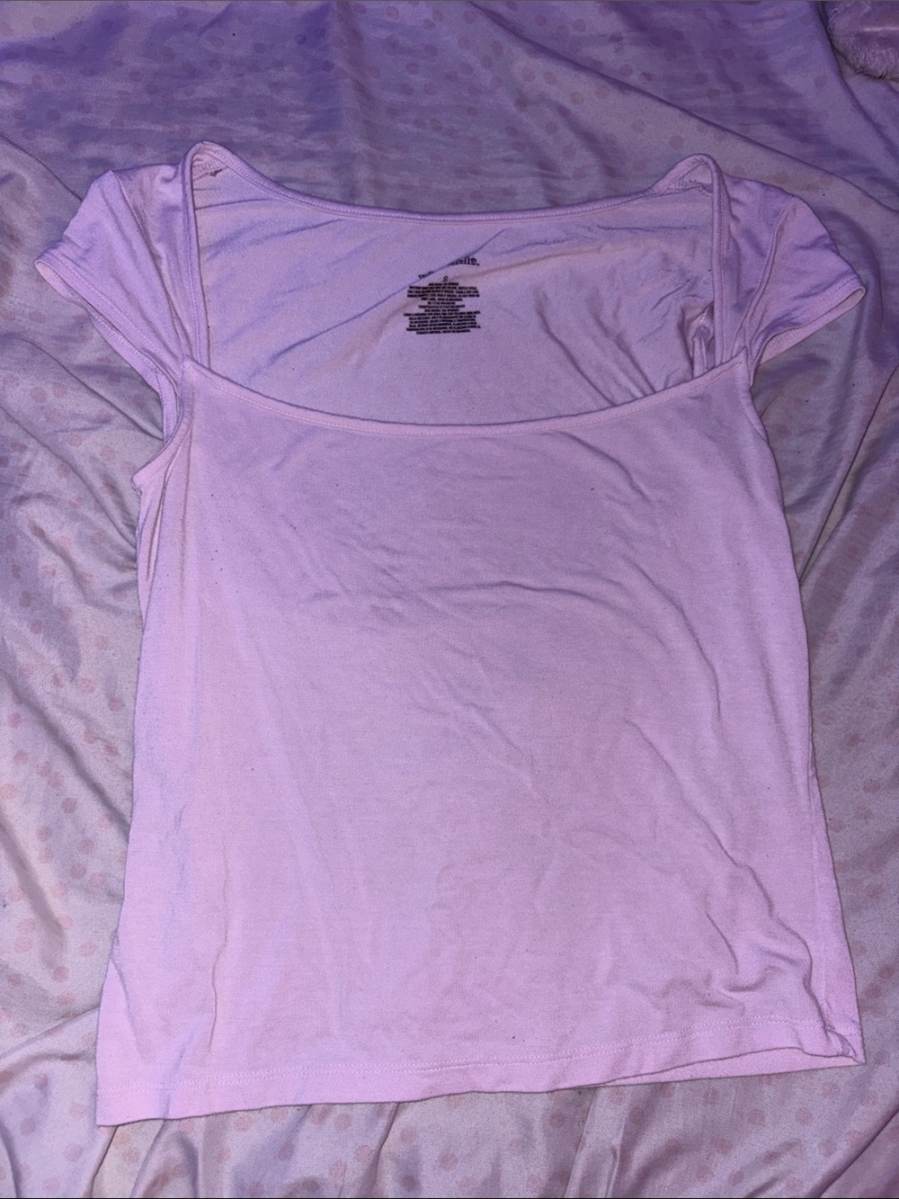 Target Light Lavender Square Neck Tank Top